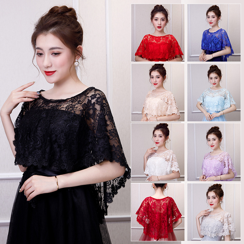 Stole Wedding Shawl - Bán Tiệc Ren Quấn Áo Khoác