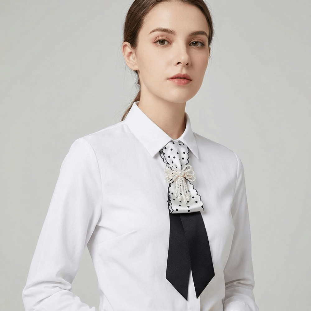 Y2K Black Bow Tie Geometric Ch - đánh giá và giá Bow Tie Pre Tied