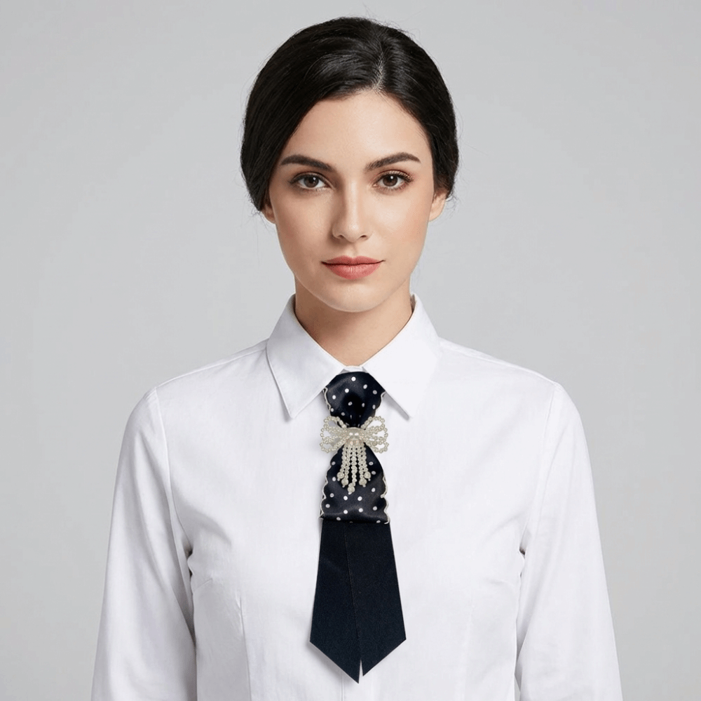Y2K Black Bow Tie Geometric Ch - đánh giá và giá Bow Tie Pre Tied