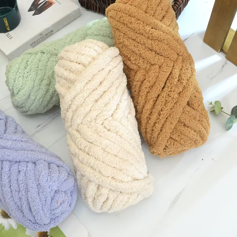 Cat Tail Yarn, Extra Thick Ice - đánh giá và giá Woven Scarf Blanket