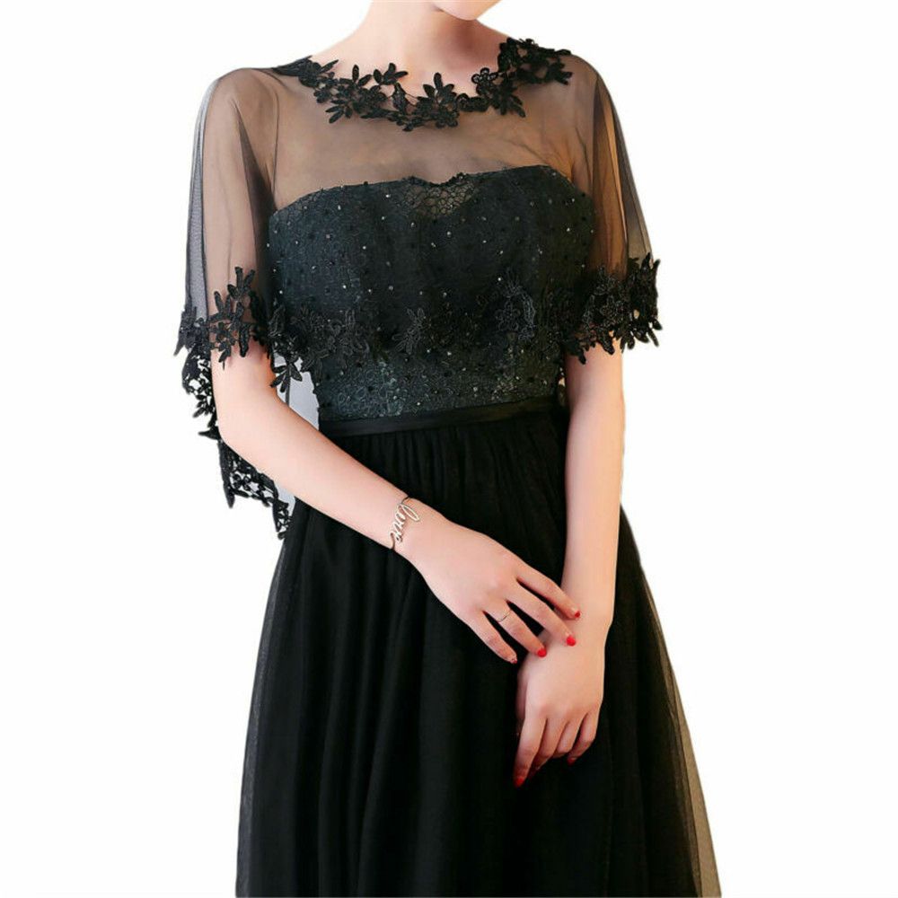 Fashion Lace Short Sleeve Shru - đánh giá và giá Stole Wedding Shawl