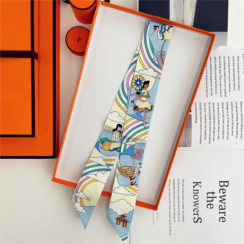 Women 100% Mulberry Silk Scarf - đánh giá và giá Ascot Neck Scarf