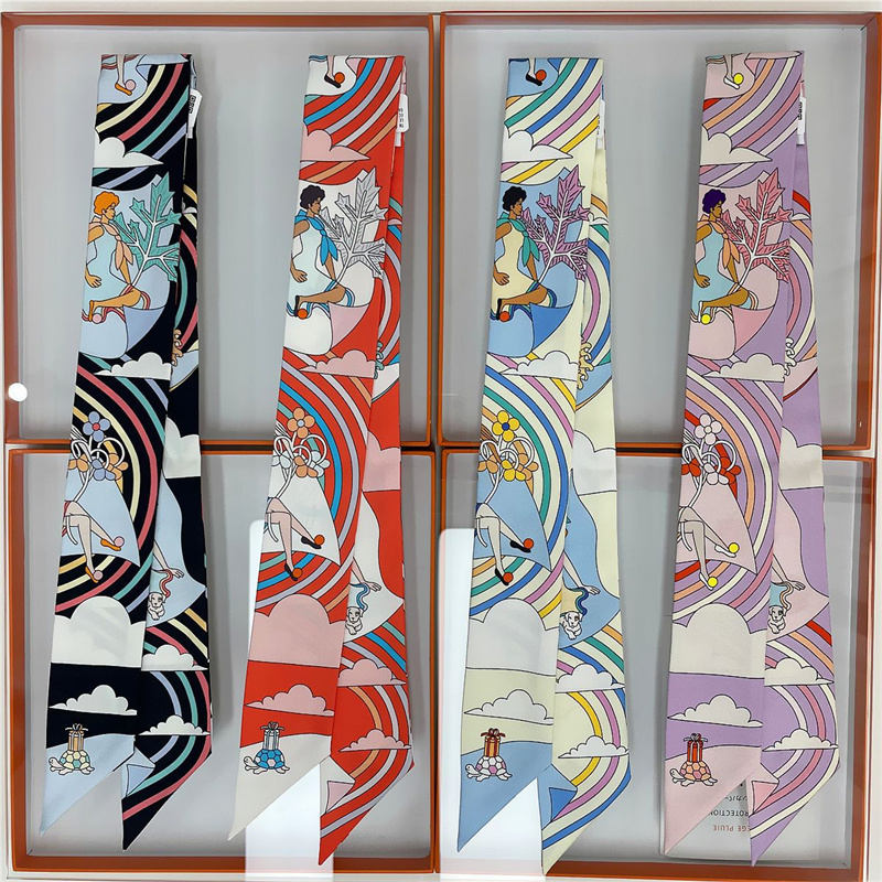 Women 100% Mulberry Silk Scarf - đánh giá và giá Ascot Neck Scarf