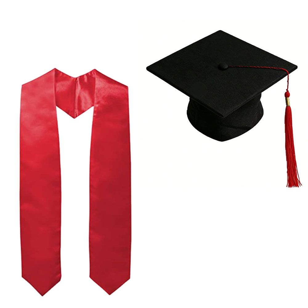 Solid Color Graduation Season  - đánh giá và giá Stole Wedding Shawl