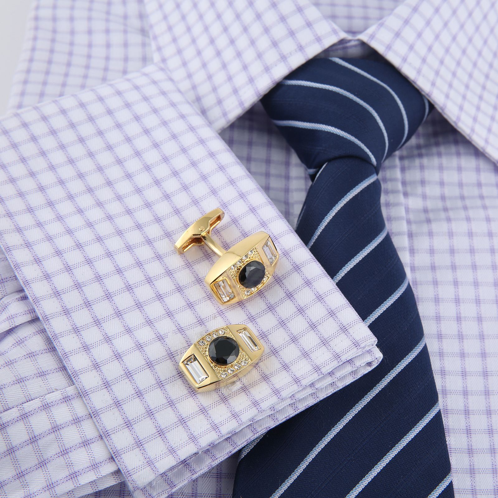 High Quality Cufflinks Necktie - đánh giá và giá Tie Bar Set Gift
