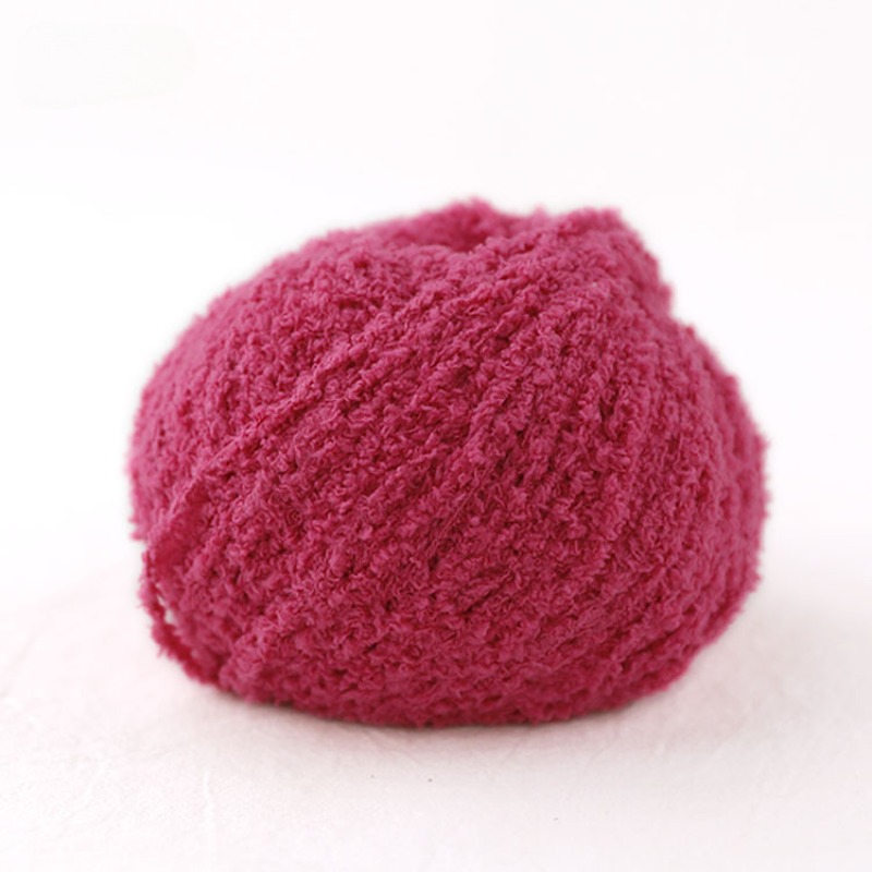 50g Short Plush Yarn 70m, DIY  - đánh giá và giá Woven Scarf Blanket
