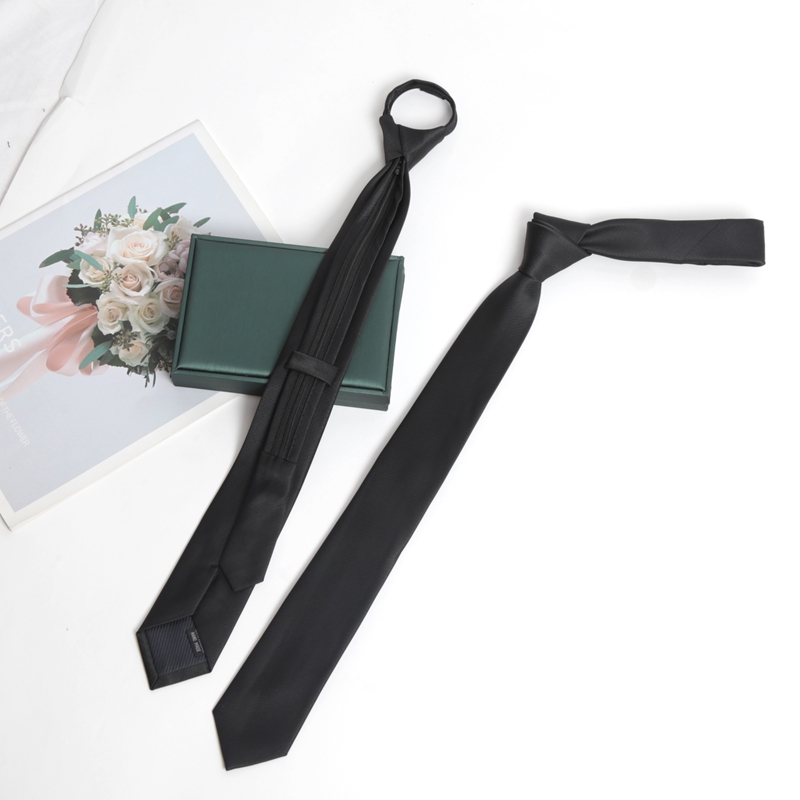 Black Colors Zipper Tie Handma - đánh giá và giá Skinny Tie Men