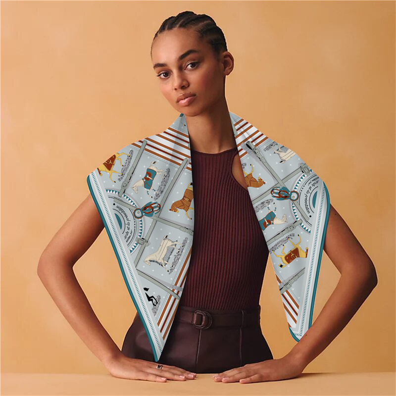 90CM Fashion Printed Cashmere  - đánh giá và giá Woven Scarf Blanket