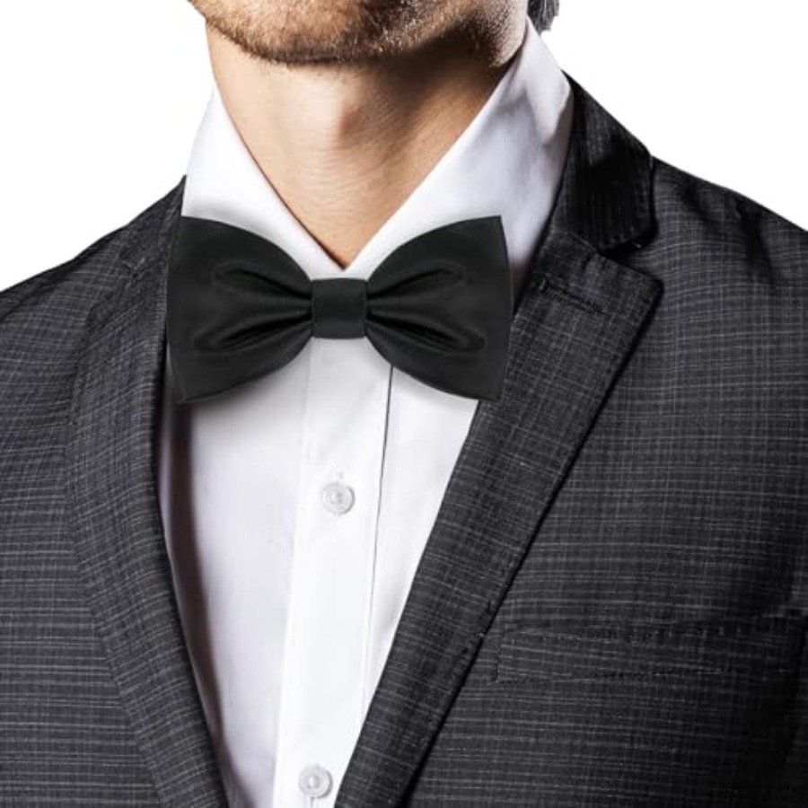 Mens Real Silk Classic Pre-Tie - đánh giá và giá Bow Tie Pre Tied