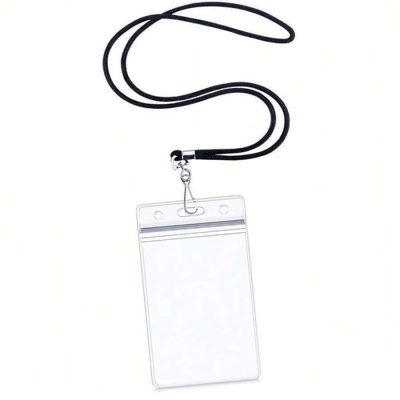 Vertical ID Card Name Tag Badg - đánh giá và giá Lanyard Badge Holder