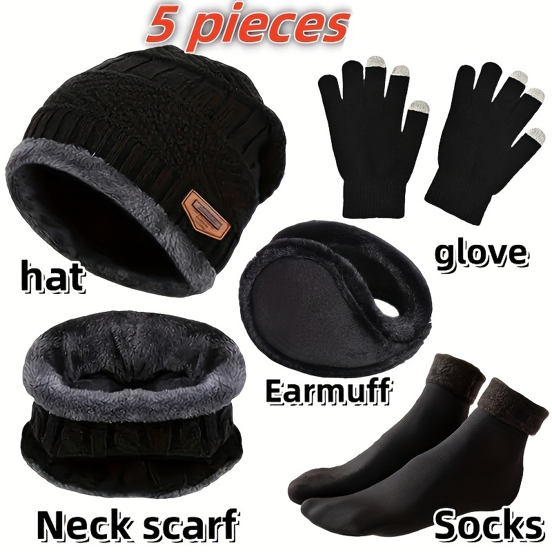 Men's winter hat, outdoor wint - đánh giá và giá Muffler Men Wool