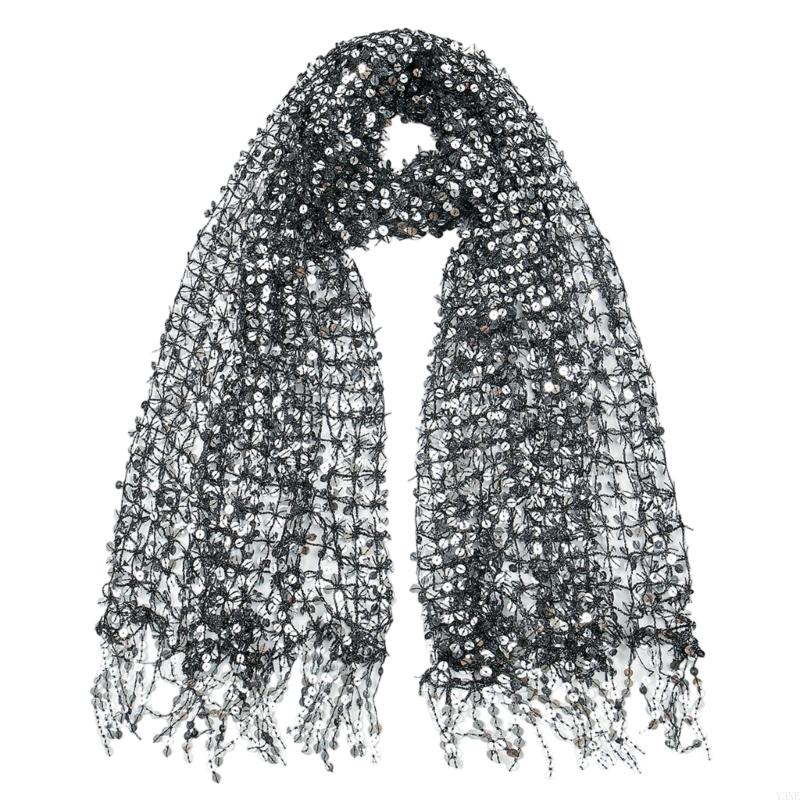 Y3NE Tôn Tạo Kim Sa Lấp Lánh C - đánh giá và giá Stole Wedding Shawl